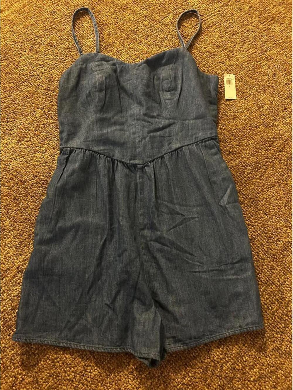 NEW WITH TAGS - denim romper by Old Navy